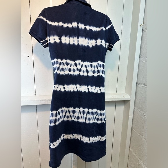 Ralph Lauren Sport Blue Label Logo Dress Color Tie Die Women’s Size M Golf - Picture 5 of 12